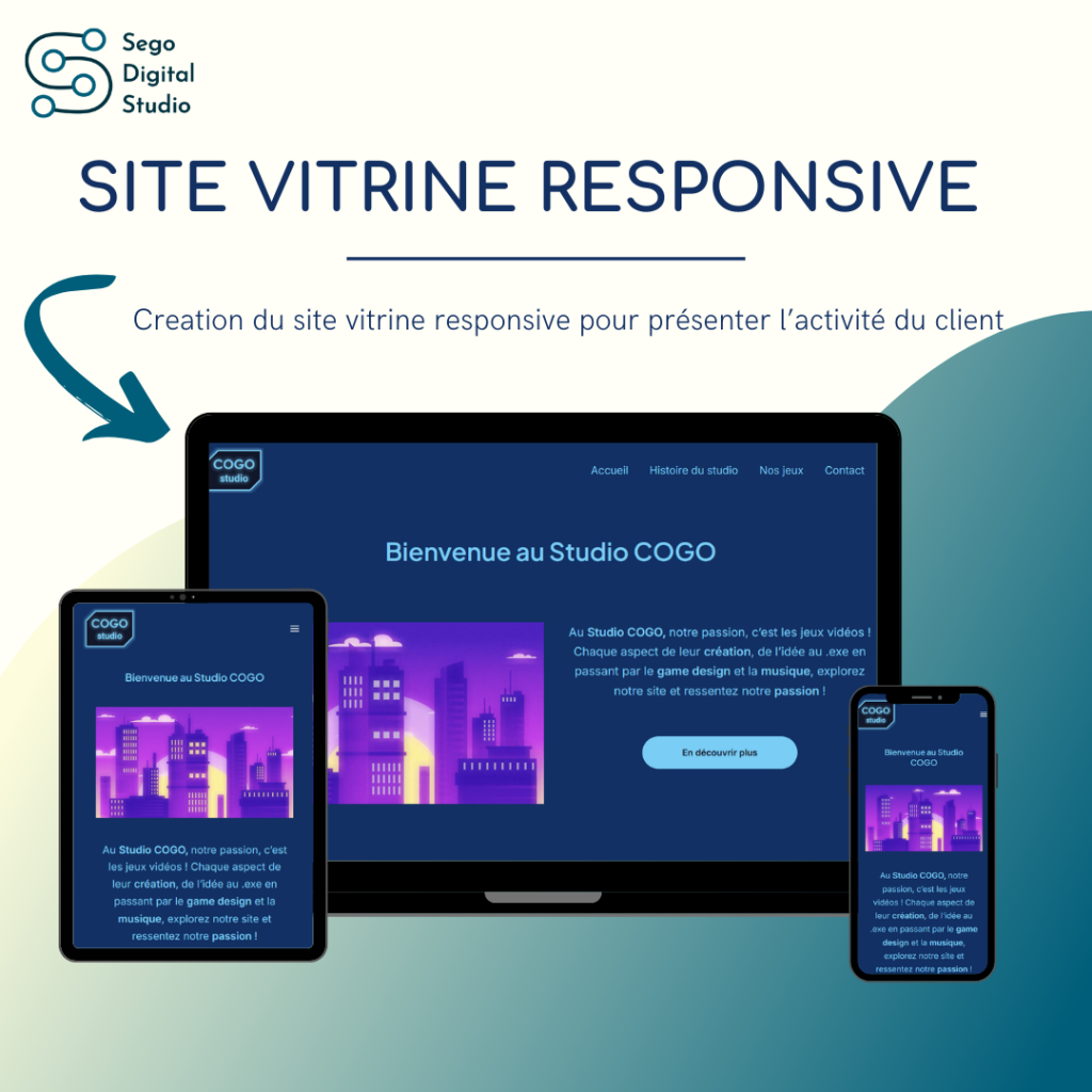 site vitrine jeux vidéos